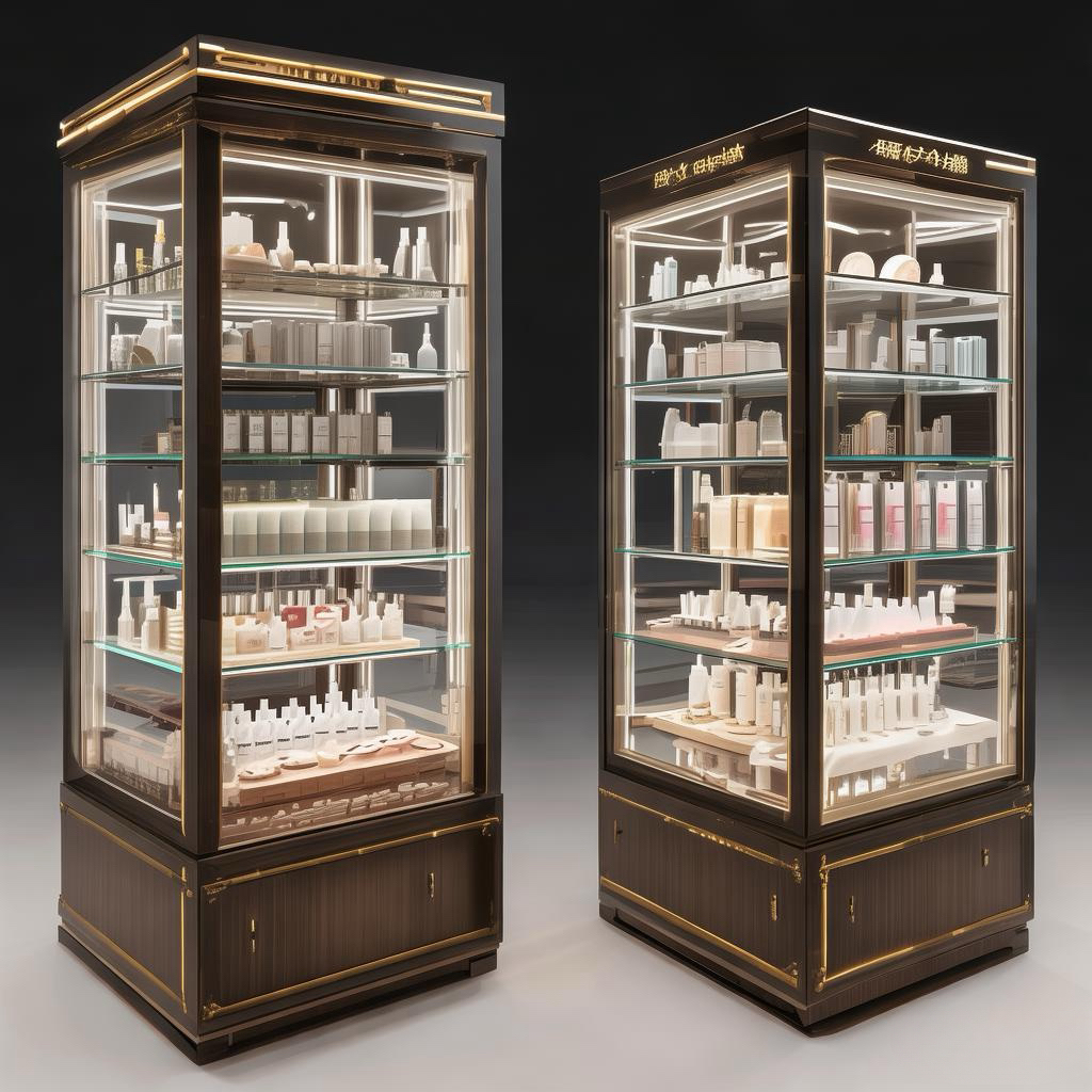 L'innovativa Vetrina Cosmetici si distingue per la sua praticità, aiutando gli esercenti a migliorare le performance di vendita.