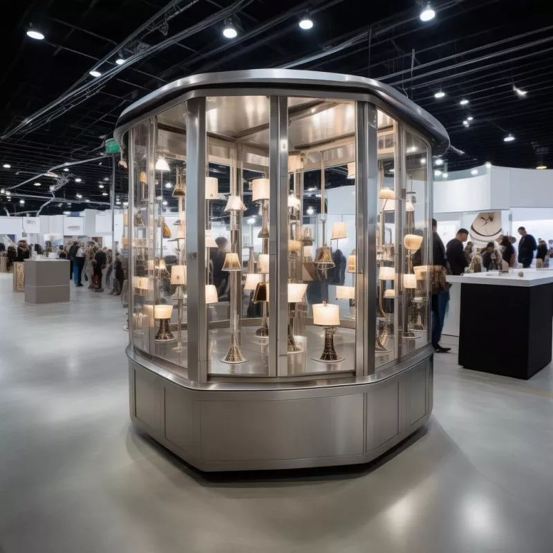 Perché dovresti prendere in considerazione una vetrina con illuminazione rotante in ferro per le tue esigenze espositive