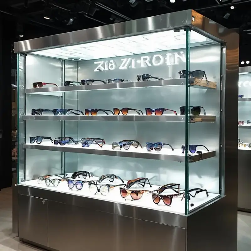 Stainless Steel Display Cabinet