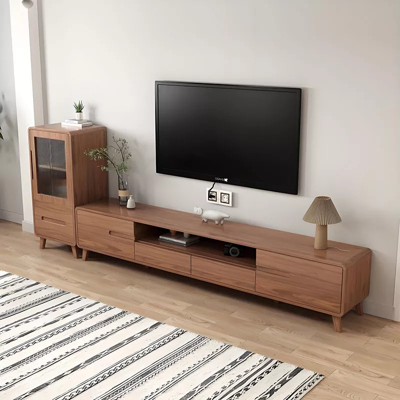 Mobile TV moderno e minimalista in legno